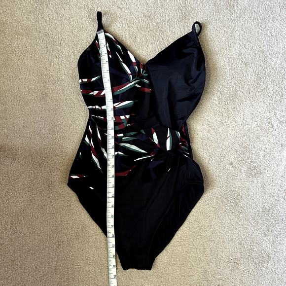 Magicsuit Women´s Resort Biarritz Hailey One Piece Wrap Swimsuit Size 10 - Picture 6 of 13